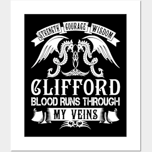 CLIFFORD Posters and Art